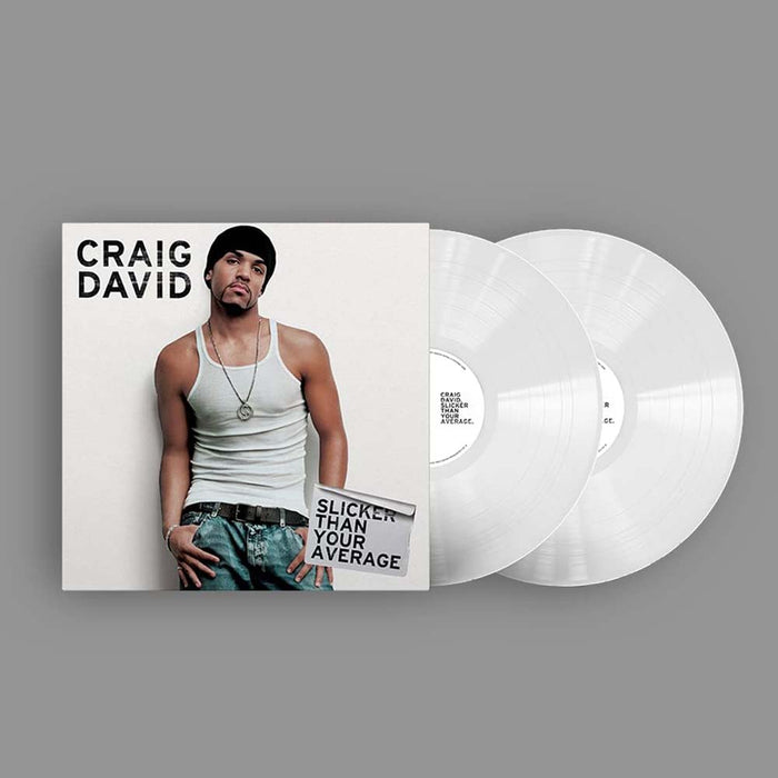 Craig David Slicker Than Your Average Vinyl LP White 2023