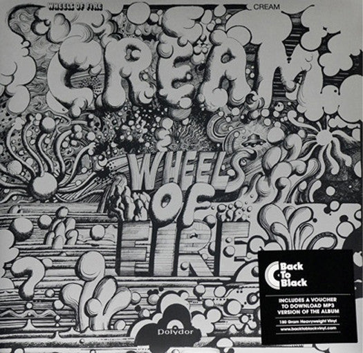 CREAM Wheels of Fire 2LP Vinyl NEW 2015 180gm Reissue