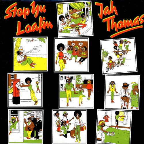 Jah Thomas Stop Yu Loafing Vinyl LP 2013