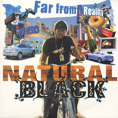 NATURAL BLACK FAR FROM REALITY LP VINYL 33RPM NEW