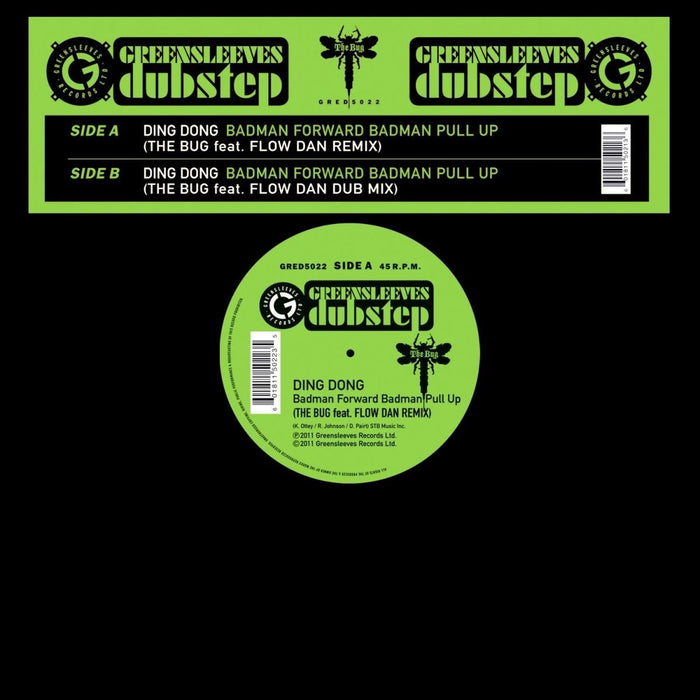 Ding Dong - Badman Forward Badman Pull Up Dancehall Music 12'' Vinyl Brand New