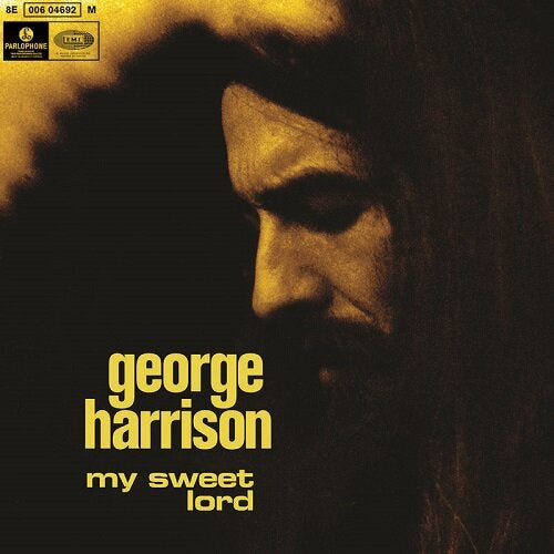 George Harrison - My Sweet Lord 7" Vinyl Single Milky Clear Colour & Numbered Black Friday 2020
