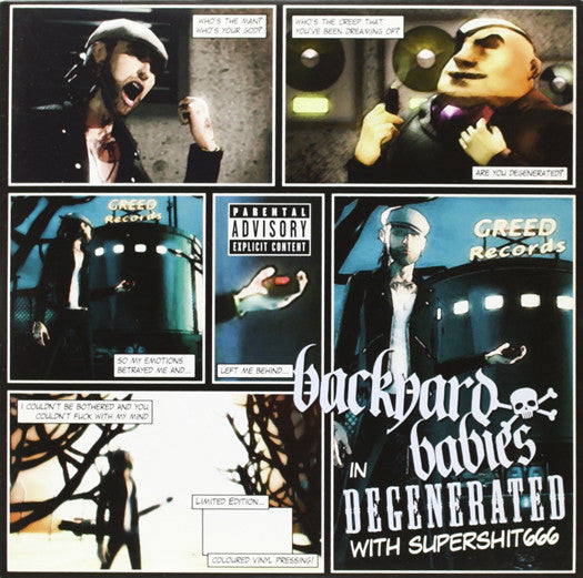 Backyard Babies Degenerated 7" VINYL Single New