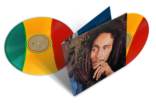 Bob Marley & The Wailers - Legend Vinyl LP 30th Anniversary Ltd Tri-Colour 2014