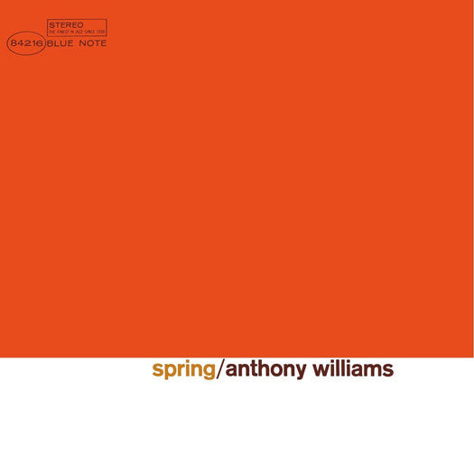 ANTHONY WILLIAMS SPRING LP VINYL NEW 33RPM 2014