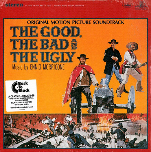 THE GOOD, THE BAD AND THE UGLY SOUNDTRACK LP VINYL NEW 2015 180GM
