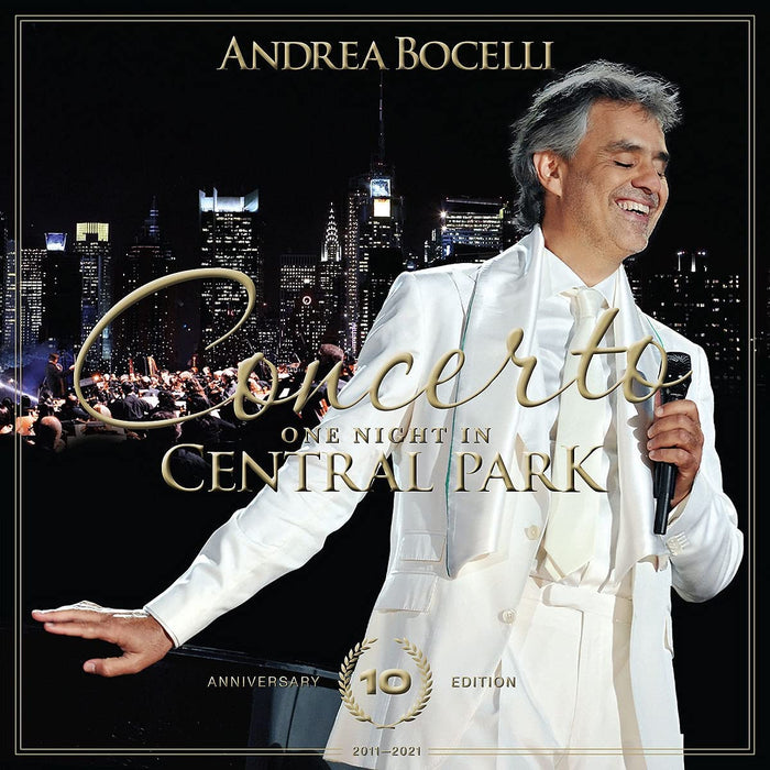 Andrea Bocelli One Night In Central Park Vinyl LP 2021