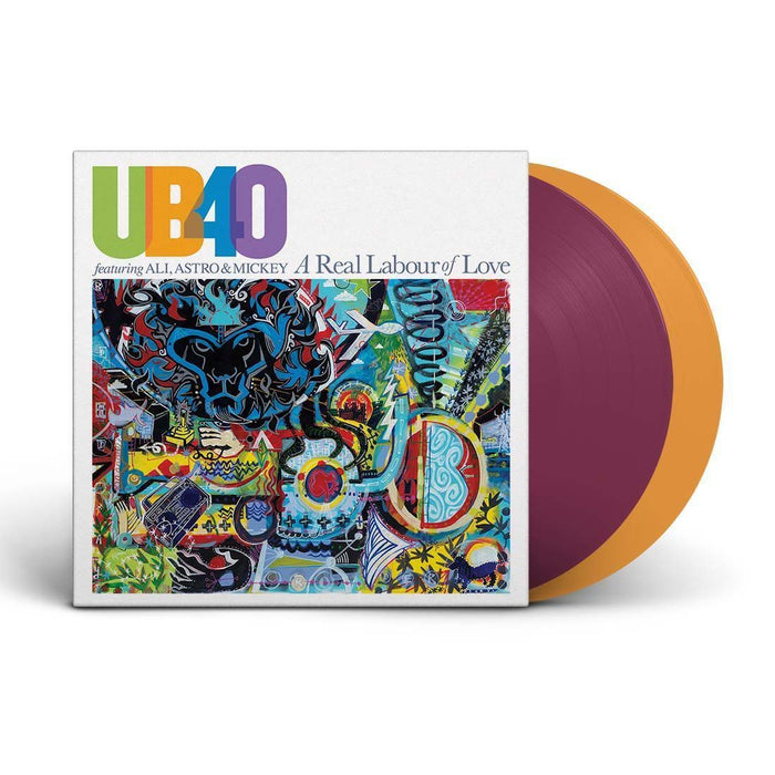 UB40 - A Real Labour Of Love Vinyl LP Orange & Purple Edition New 2018