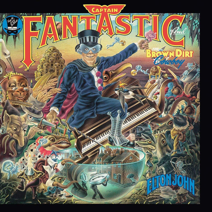 Elton John Captain Fantastic & Brown Dirt Cowboy Vinyl LP New 2018