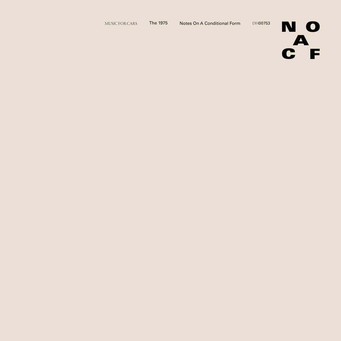 The 1975 Notes On A Conditional Form Vinyl LP Clear Colour 2020