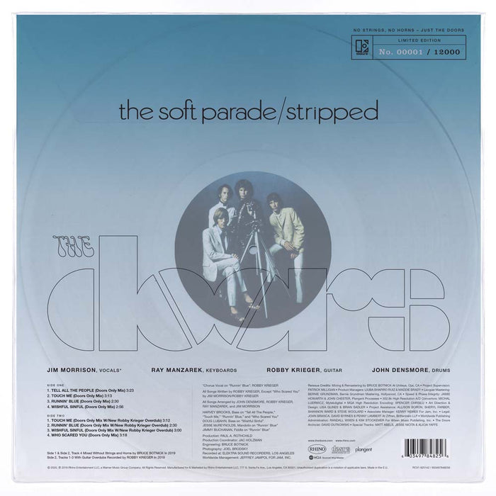 The Doors -  The Soft Parade: Doors Only Mix Vinyl LP RSD Sept 2020