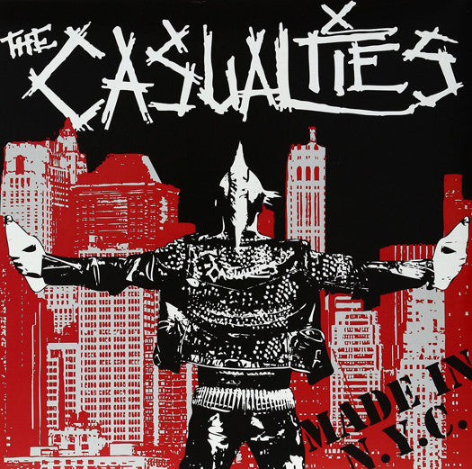 CASUALTIES MADE IN NYC LP VINYL NEW 33RPM LIMITED EDITION