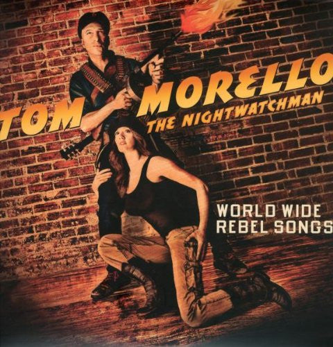 TOM MORELLO THE NIGHTWATCHMAN WORLD WIDE REBEL SONGS LP VINYL 33RPM NEW
