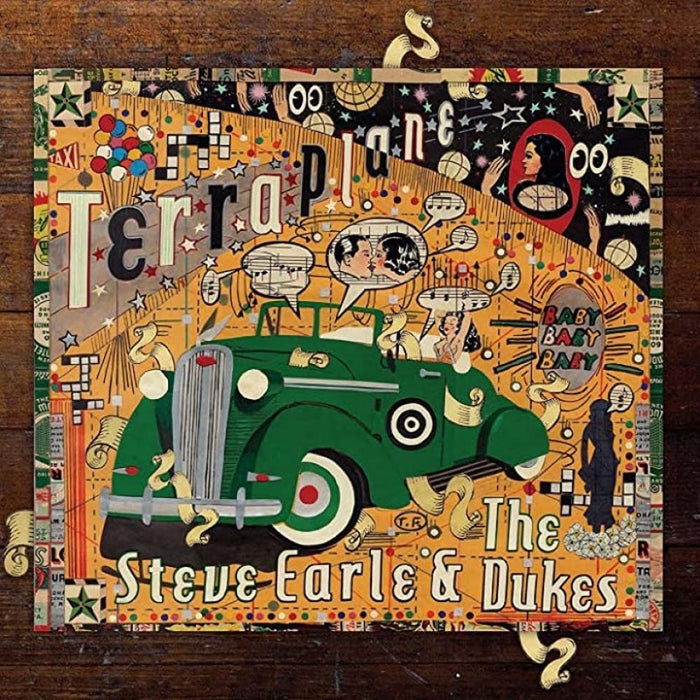 Steve Earle & The Dukes Terraplane Vinyl LP Brown Colour 2021