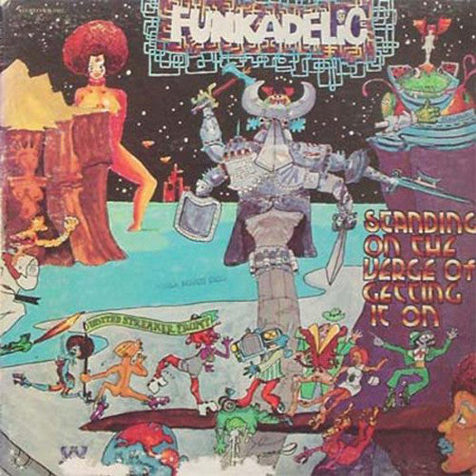 FUNKADELIC STANDING ON THE VERGE OF GETTING IT ON LP VINYL NEW (US) 33RPM
