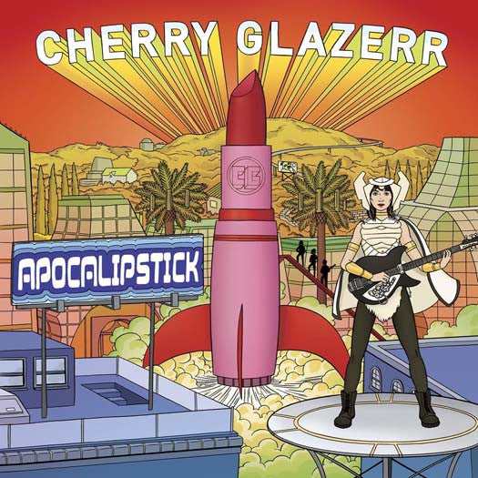 Cherry Glazerr Apocalipstick Vinyl LP Clear/Pink Splatter 2017