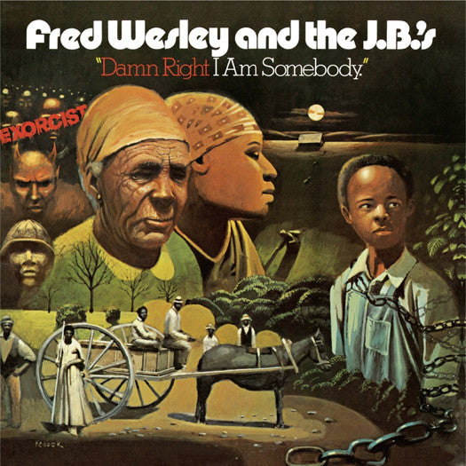 FRED & JBS WESLEY DAMN RIGHT I'M SOMEBODY LP VINYL NEW (US) 33RPM
