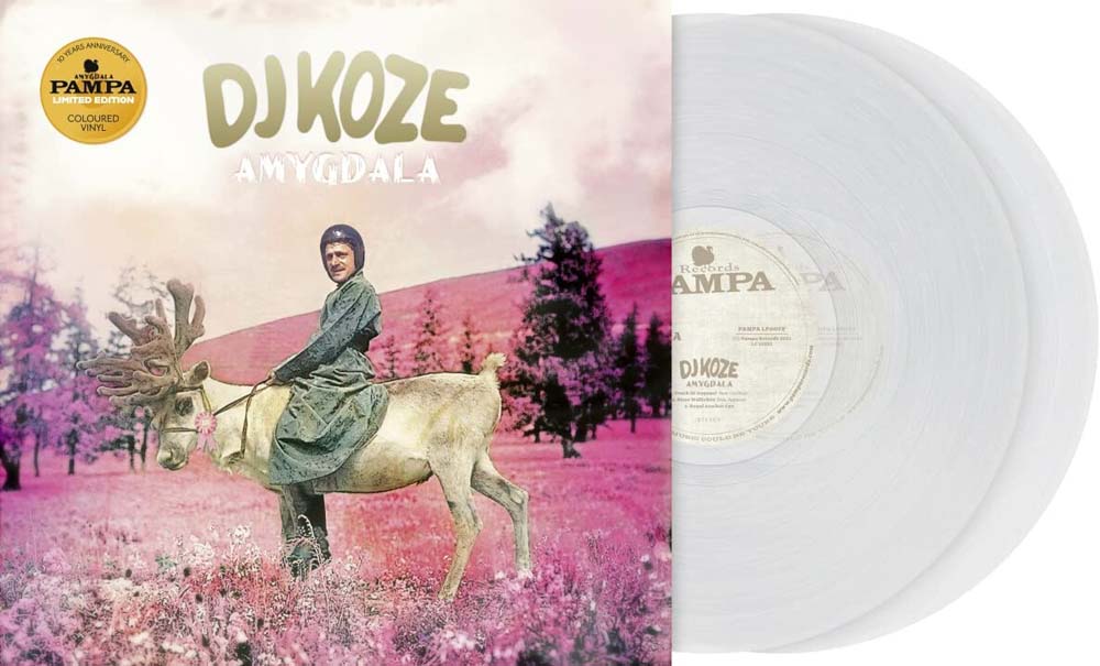 Dj Koze Amygdala Vinyl LP Crystal Clear Colour & 7" 2023