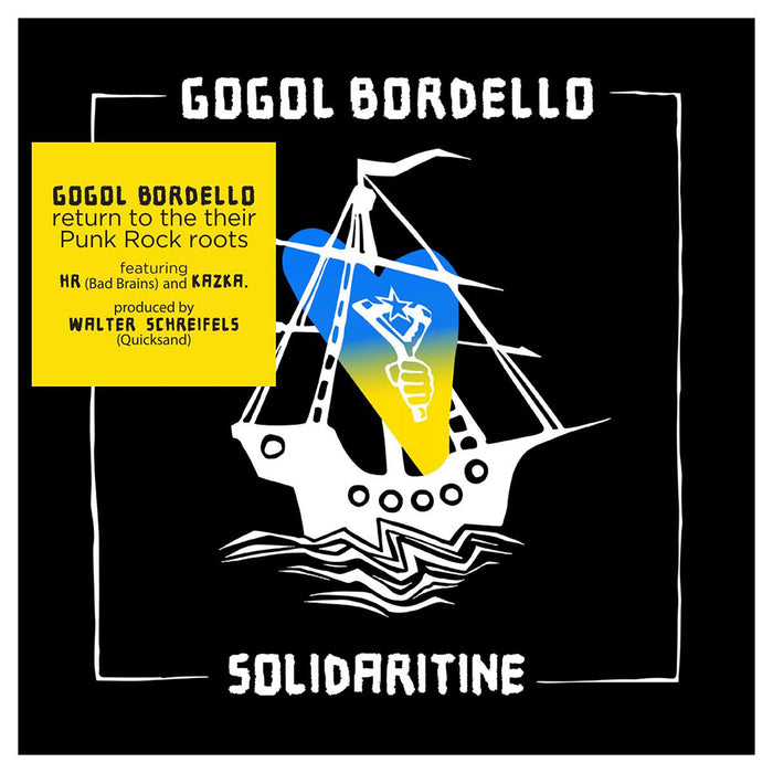 Gogol Bordello Solidaritine Vinyl LP Indies Blue Colour 2023