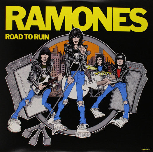 RAMONES ROAD TO RUIN LP VINYL NEW (US) 33RPM