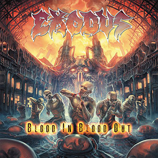 EXODUS BLOOD IN BLOOD OUT DOUBLE LP VINYL NEW 33RPM
