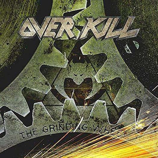 Overkill The Grinding Wheel LP Indies yellow Vinyl 2017