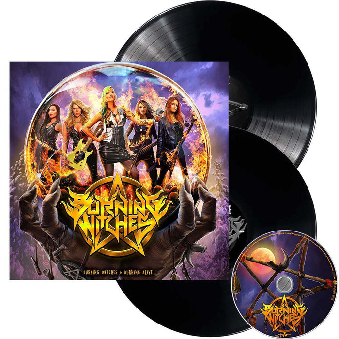Burning Witches + Burning Alive Ltd Vinyl LP Boxset New 2019