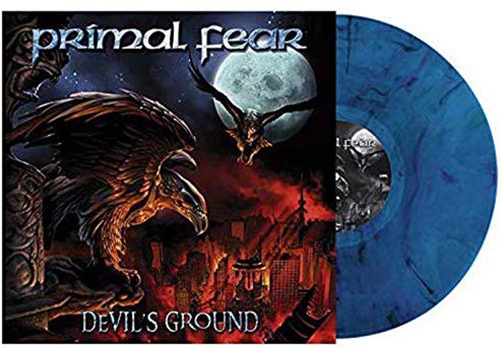 Primal Fear - Devils Ground Vinyl LP Blue/Black Marbled New 2019