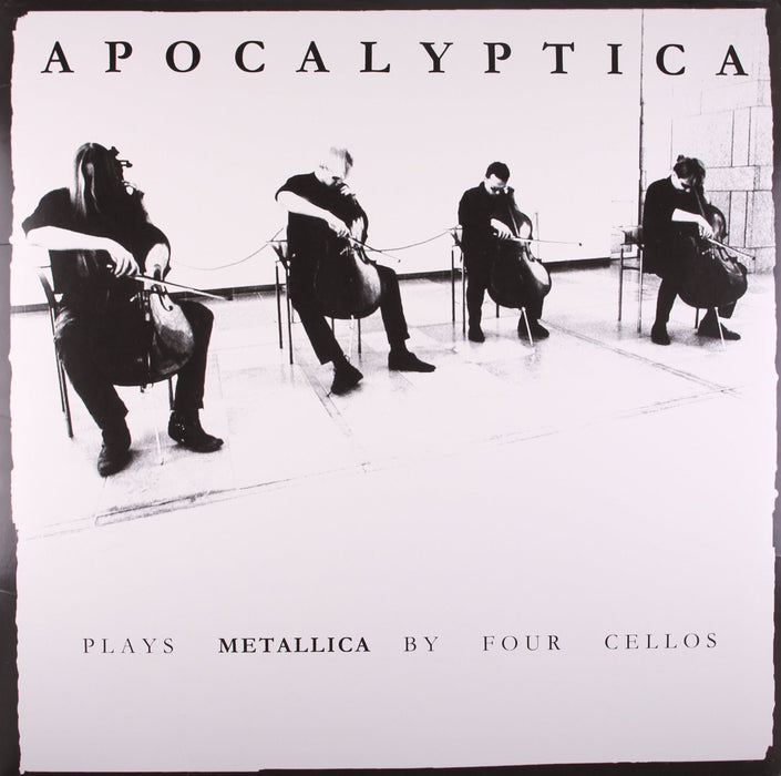 APOCALYPTICA PLAYS METALLICA BY FOUR CELLOS LP VINYL 33RPM NEW