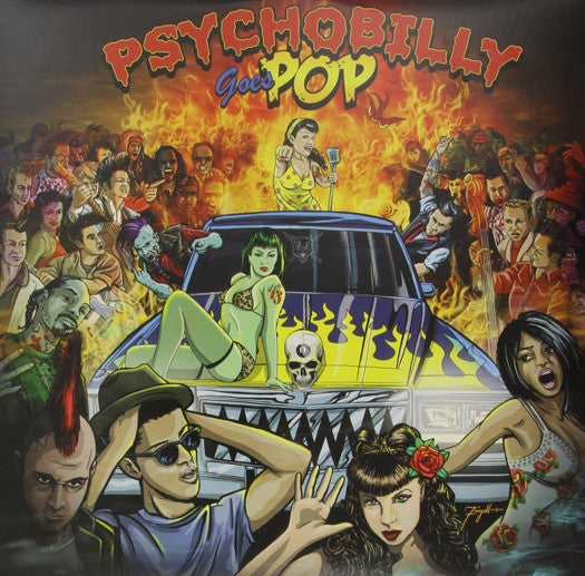 ARTIST PSYCHOBILLY GOES LP VINYL NEW 33RPM