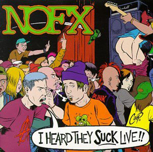 NOFX I HEARD THEY SUCK LIVE LP VINYL NEW (US) 33RPM