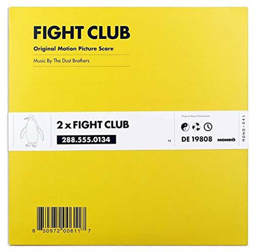 Fight Club Soundtrack Dust Brothers Vinyl LP 2017