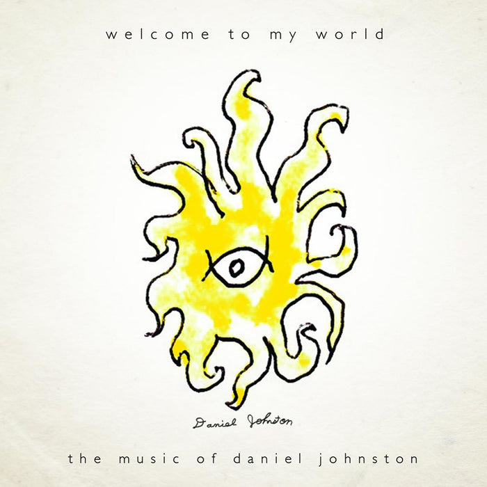 Daniel Johnston Welcome To My World Vinyl LP Indies Translucent Pink/Coke Bottle Clear Colour 2022