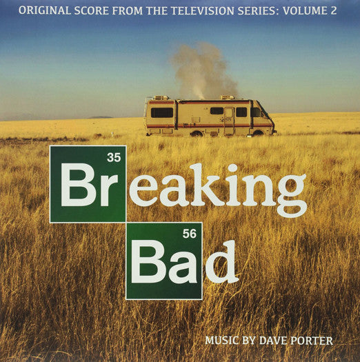 DAVE PORTER BREAKING BAD: ORIGINAL SCORE 2 LP VINYL NEW (US) 33RPM
