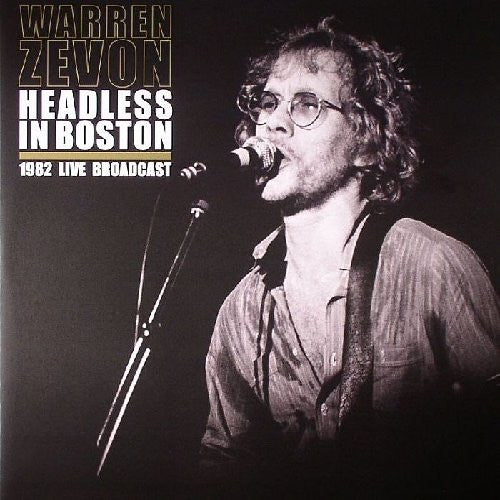 WARREN ZEVON HEADLESS IN BOSTON DOUBLE LP VINYL 33RPM NEW