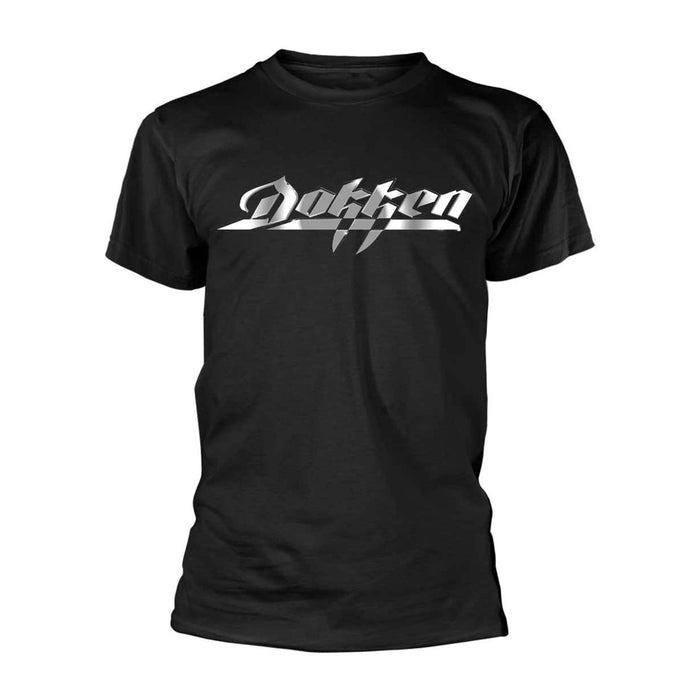 DOKKEN Metal Logo MENS Black LARGE T-Shirt NEW