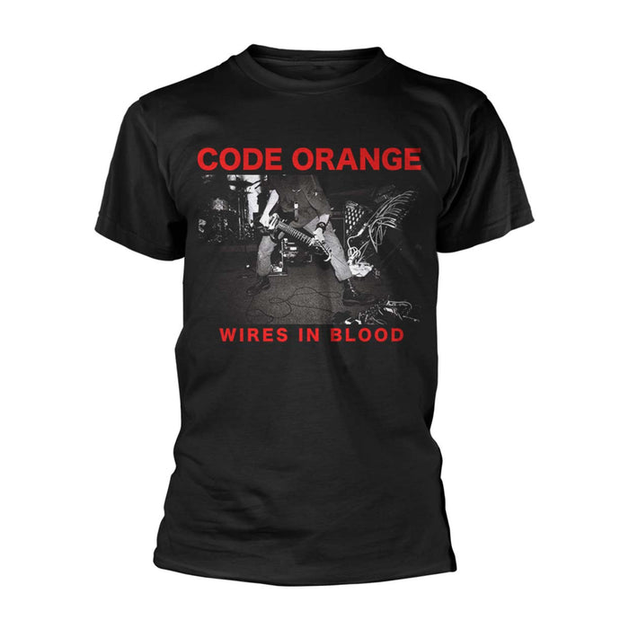 CODE ORANGE Wires In Blood MENS Black XL T-Shirt NEW
