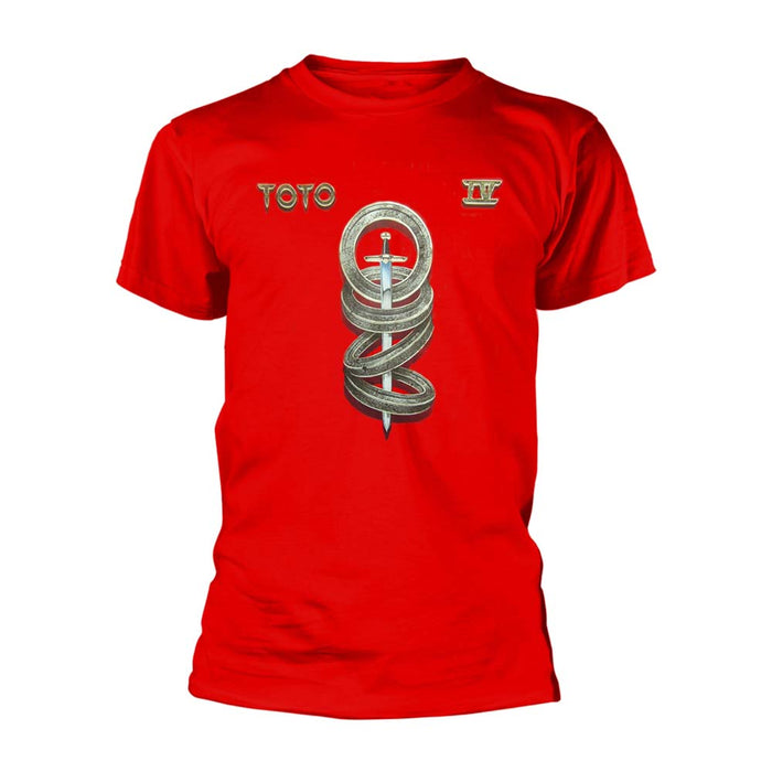 TOTO IV MENS Red SMALL T-Shirt NEW