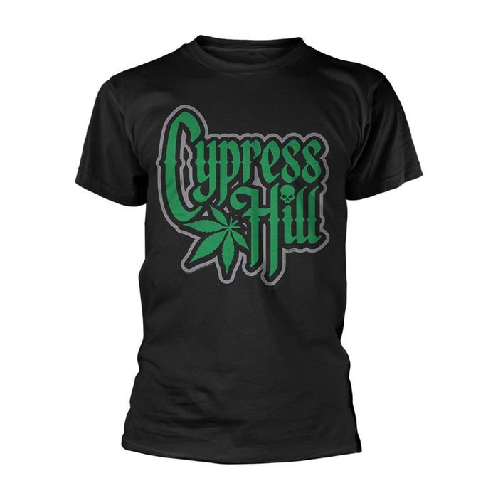 CYPRESS HILL Logo Leaf MENS Black X-Large T-Shirt NEW