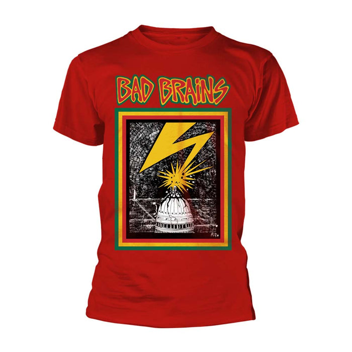 BAD BRAINS Bad Brains MENS Red MEDIUM T-Shirt NEW