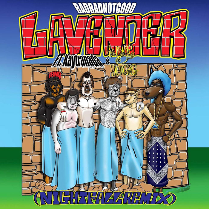 BADBADNOTGOOD Lavender REMIX 12" Vinyl Single NEW