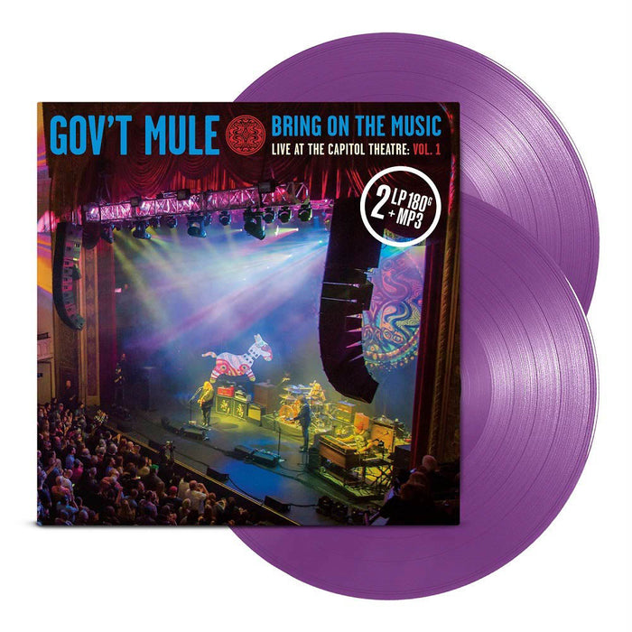 Govt Mule Bring on the Music Live Vol 1 Purple Vinyl LP New 2019