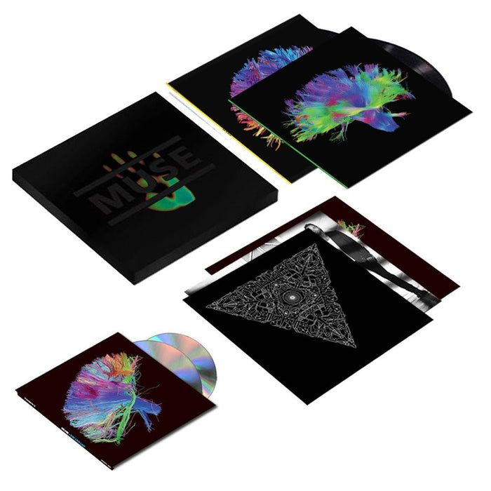 MUSE THE 2ND LAW DOUBLE LP VINYL AND CD AND DVD NEW 33RPM LTD ED