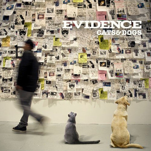 EVIDENCE CATS & DOGS LP VINYL NEW (US) 33RPM COLOURED