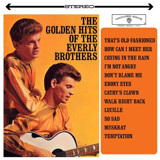 EVERLY BROTHERS GOLDEN HITS LP VINYL NEW (US) LIMITED