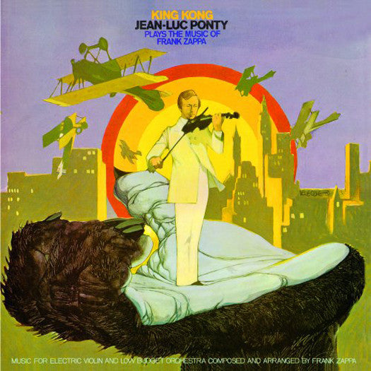 JEAN-LUC PONTY KING KONG PLAYS MUSIC OF FRANK ZAPPA LP VINYL NEW (US)