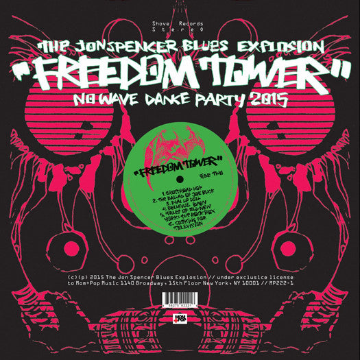 JON BLUES EXPLOSION SPENCER FREEDOM TOWER LP VINYL NEW (US)