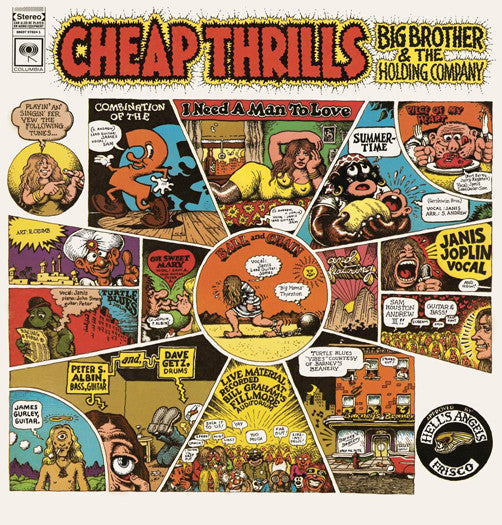 BIG BROTHER & HOLDING COMPANY CHEAP THRILLS LP VINYL NEW (US) 33RPM
