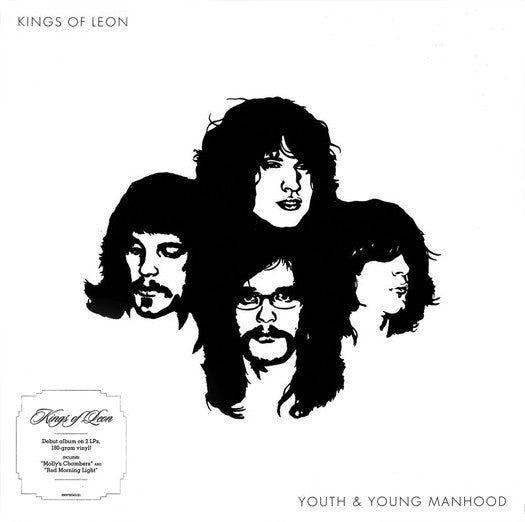 KINGS OF LEON YOUTH & YOUNG MANHOOD LP VINYL NEW (US) 33RPM REMASTERED