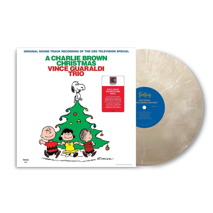 Vince Guaraldi Trio A Charlie Brown Christmas Vinyl LP 'Snowball' Colour 2022